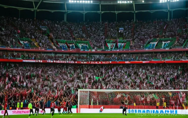 포르투갈어 축구 용어 - Prompt 1: The Euphoria of a 'Golo' - A Stadium in Ecstasy**