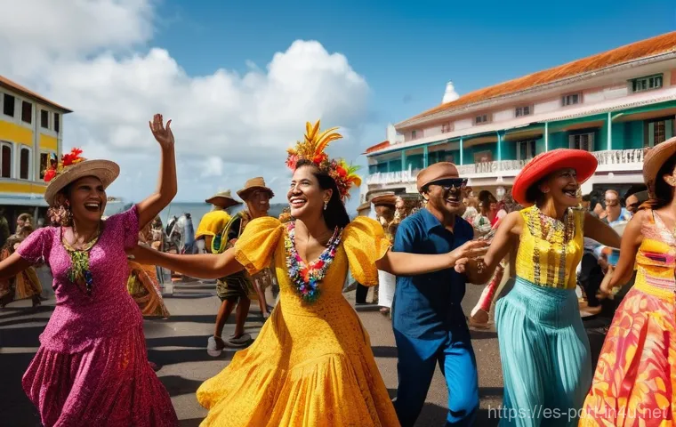 포르투갈어 지역별 억양 차이 - **"A vibrant outdoor street festival in Salvador, Brazil, teeming with diverse people of all ages. A...